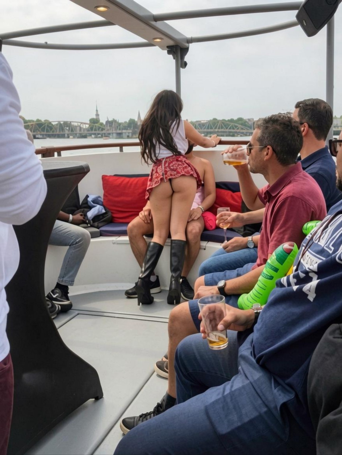 Party boat celebration